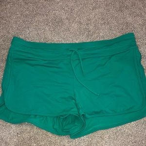 Athleta Teal Swim Shorts